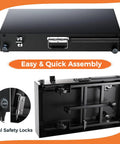 Your Go-To Portable Grill Cart For Blackstone 17 And 22 Inch Griddles with foldable stand showing easy assembly components