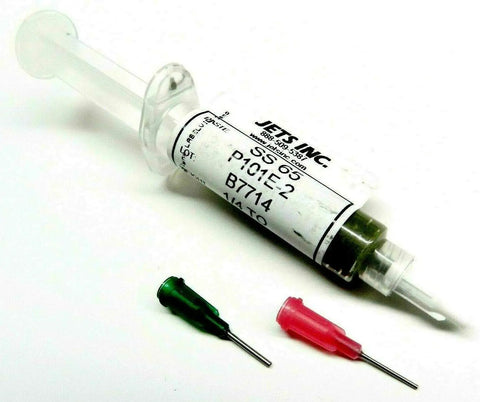 Silver Solder Paste For Jewelry Making And Fixes, E Soft To Hard, Easy To Use 1/4 Troy Ounce Syringe with two precision tips