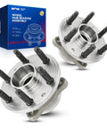 Front Wheel Bearing And Hub Assembly Pair For Chevy Colorado 2015 2022 4WD And GMC Canyon 2015 2022 4WD 6 Lug Replaces Worn Bearings Reduces Vibration And Play