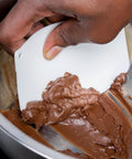 Two Flexible Polypropylene Bowl Scrapers That Help You Get Every Last Drop Of Dough Batter Or Icing From Mixing Bowls And Flat Surfaces