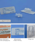 Individually Wrapped Luer Lock Fittings 100 Pack With Anti Slip Grip Syringe Connectors And Caps For Lab And Industrial Use Female To Female Couplers Heavy Duty Pro Grade J560M PP, blister packed