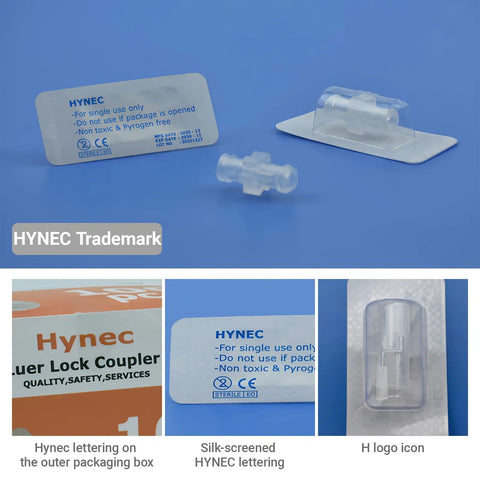 Individually Wrapped Luer Lock Fittings 100 Pack With Anti Slip Grip Syringe Connectors And Caps For Lab And Industrial Use Female To Female Couplers Heavy Duty Pro Grade J560M PP, blister packed