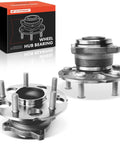 Rear Wheel Bearing And Hub Assembly Bolt-On 5 Lug Fits Honda CR-V 2007 2011 And Accord Crosstour 2010 2011 Crosstour 2012 2015 FWD Only Built To Last Heavy Duty Ball Bearings