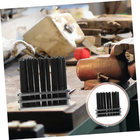 Ergonomic Transfer Punch Set 28 Pieces For Mechanics showing punches on a workbench background