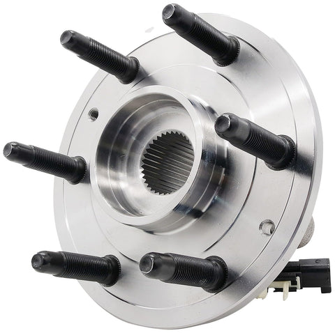 Two Pack Front Wheel Bearing And Hub Assembly 4WD Compatible With 2014 To 2018 Silverado 1500, 2015 To 2020 Tahoe Suburban