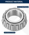Tapered Roller Bearing Cone 30Mm Bore 55Mm OD 20.5Mm Thick Chrome Steel Heavy Duty Load Bearing ABEC3 material focus