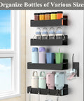 Magnetic Cup Holder For Refrigerator No Assembly Required 4 Pack Black Keeps Stanley And Other Tumblers Locked In Place