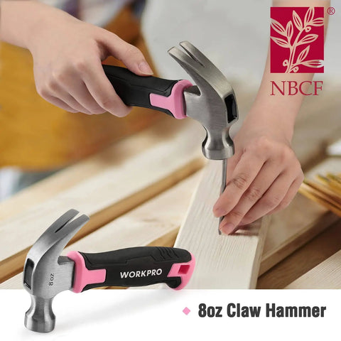 Pink 35 Piece Tools Set With Storage Toolbox For Home Garage Dorm And Apartment Essential Tool Kit For New House Projects