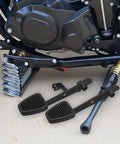 Racing Go Kart Foot Pedals Set with Non-Slip Foot Rest Grippy Durable Plastic and Alloy Construction for Road Vehicles