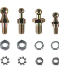 Holley 20-2 Carburetor Throttle Ball Assortment Kit For Linkage To Carburetor Or Throttle Body In Various Automotive Applications Durable High Quality Set For Street And Performance Cars, threaded studs and nuts