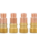 Copper collets from 58-Piece TIG Welding Torch Kit With Low Profile Gas Lens System For WP-9/20/25
