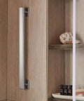 Matte Black Lura 24In ADA Grab Bar For Bath And Door Use Stainless Steel With Multi Position Install Vertical Horizontal Or Diagonal