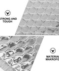 Close-up of silver bubble texture on Silver Bubble Mailers 14x16 Plus 4cm Self Sealing Padded Envelopes showing durability.