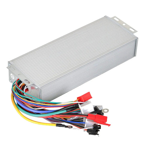 Beefed Up High Power Brushless Motor Speed Controller 48-72V 2000W For E Bike And Scooter Dual Mode Square Wave Controller With Smooth Braking, Precise Throttle, And Wide Compatibility With Sine Wave, Square Wave, And No Hall Motors