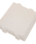 10Pcs Microwave Oven Mica Sheets For Heat Resistance And Insulation, stack of rectangular waveguide covers