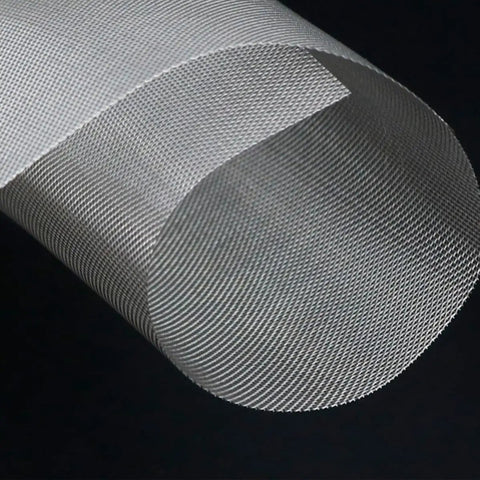 Close-up of a roll of tungsten wire welding mesh screen, part of a Tungsten Wire Welding Mesh Screens Set For Car Bumper Repairs.