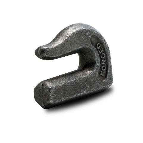 Six Pack Three Eighths Inch Weld On Grab Hook Set With 6600 Lb Working Load Limit, G70 Forged Steel Clevis Hooks
