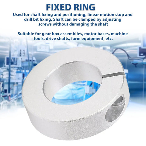Bad Ass 1 Inch Bore Aluminum Alloy Screw Clamping Split Shaft Collar Kit for drive shafts, gear boxes, farm equipment