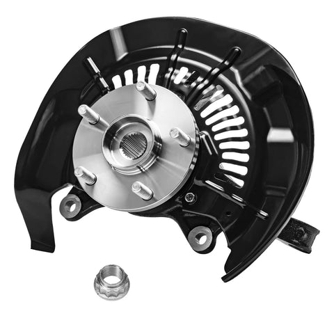AWD Front Right Steering Knuckle With Wheel Hub Bearing Assembly For 2008-2013 Toyota Highlander 3.5L Gas, Passenger Side