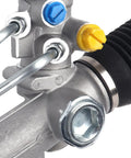 Close-up of Power Steering Rack And Pinion Assembly For 1999 To 2006 Chevy Silverado 1500 And 2007 Silverado 1500 Classic