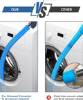 Comparison of All In One Dryer Vent Cleaning Kit With Flexible Lint Vacuum Attachment for most vacuums vs. other brands on dryer
