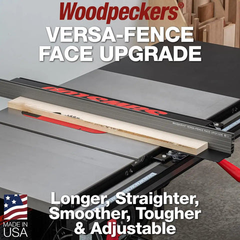 Heavy Duty Featherboard Mount For Table Saw Safety And Killer Grip On Workpieces With Dead Nuts Positioning And Quick Setup on a table saw.