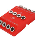 Red aluminum alloy Pocket Hole Jig Drill Guide For Woodworking Pros And DIYers 30 Degree 45 Degree 90 Degree Angles