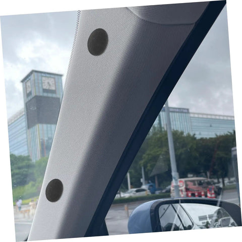 Installed 12 Set Car Roof Headliner Repair Kit With Black Snap Rivets Retainers For Easy Interior Ceiling Fixing, no disassembly required