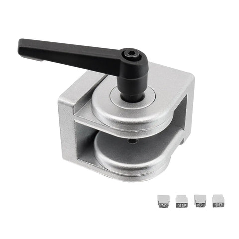 Swivel Aluminum Extrusion Profile Hinge With Handle 4040 Series Pivot Joint Bracket For Easy 180 Degree Rotations, 40x40mm