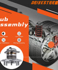 Rear Wheel Hub Bearing Assembly Driver Left Side For Lexus ES300 ES330 ES350 And Toyota Avalon Camry Highlander Solara ABS Models 5 Lug