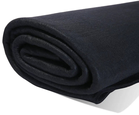 Rolled Carbon Fiber Welding Blanket 6mm Thick High Temp 4x6 Feet Heavy Duty Heat Shield 1800F for Torch Soldering and Fire Protection