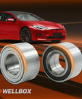 Premium Front Wheel Bearing Hub Assembly Fits Chevrolet Sonic And Buick Encore Dead Nuts Solid showcases two bearings with a red car.