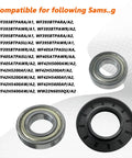 Top Tier Washer Tub Bearings And Seal Replacement Kit Delivers Smooth Operator Spins To Samsung Front Load Machines quick fix components and compatibility list