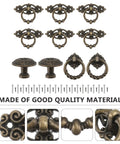 Vintage Zinc Alloy Drawer Pull Ring And Cabinet Handle Set With Retro Vibe For Kitchen Cabinets And Dressers
