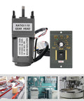 6W 110V AC Gear Motor With 1 To 10 Gear Reduction And Reversing Function, speed governor, low RPM torque, for DIY projects