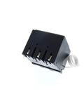 Beefy Plug-In 3-Phase Surge Protector For 120 208V Panels, 65kA Surge Current, black component with wires, 4-wire