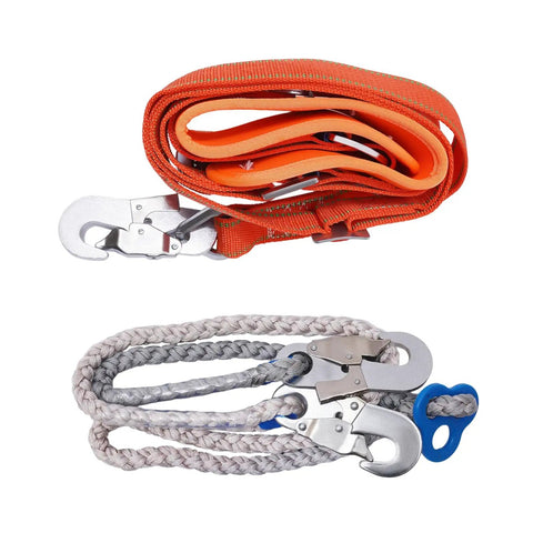 Adjustable Tree Climbing Spikes For Arborist Work With Belt And Rope Pro Grade Steel Gear For Tree Pruning And Fruit Harvest