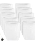 10-pack Replacement Cloth Vacuum Filter For Makita BCL180W XLC02 LC01 T03193 with cleaning brush included