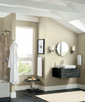 Modern bathroom with Genta LX Chrome One Handle Modern Bathroom Sink Faucet With Optional Deckplate And Low Arc Spout For Bath Countertop