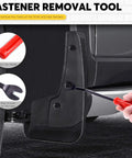 Rivet Gun Set With 40 Nylon Blind Rivets In 4 Sizes And 1 Fastener Removal Tool Hand Riveter Kit for automotive repair use