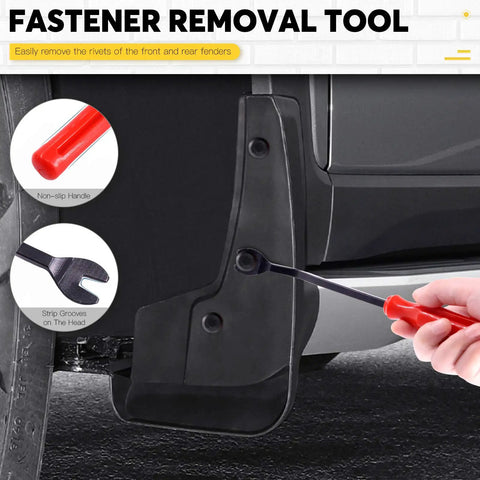 Rivet Gun Set With 40 Nylon Blind Rivets In 4 Sizes And 1 Fastener Removal Tool Hand Riveter Kit for automotive repair use
