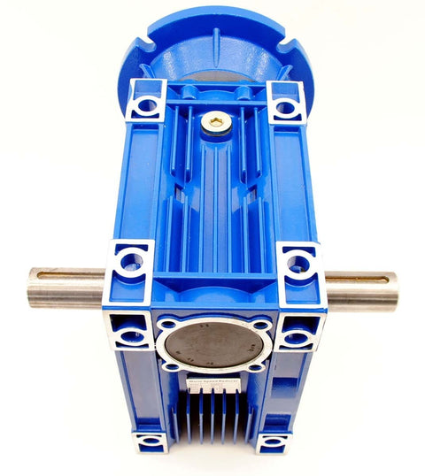Beefy Torque MRV090 Worm Gear Speed Reducer 100 To 1, 56C Mount, Hollow Shaft, 5/8 Inch Input, 1 3/8 Inch Output, 1.12 HP At 1750 RPM