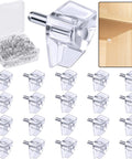 5 Millimeter Clear Plastic Shelf Support Pins Pack Of 20 For Cabinets Kitchen Shelves Bookcases And Furniture Replacement Pegs