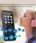 64GB Bluetooth MP3 Player With Sport Armband For Running FM Recording Shuffle Play Line In Voice Recording HiFi Sound