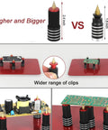 Comparison of PCB pillars for Pro Soldering Helping Hands Station With Magnetic Third Hand, 3X Magnifier Lamp, Four Soldering Arms