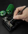 Desoldering Wick Solder Braid 2.0mm Wide 1.5m Length 10 Rolls Box used for PCB maintenance with hand and tweezers