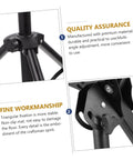 Heavy Duty Folding Drum Practice Stand Built With Beefy Alloy Rails showing adjustable locking mechanism close-up.