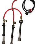 Triple Gas Forge Burner Set With Regulator For Propane No Electric Venturi Forge Burner For Metal Melting Blacksmithing Knife Making