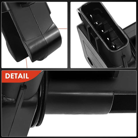 Close-up details of Mass Air Flow Sensor 5 Pins Replacement Compatible With Toyota Camry 02 To 06 Tacoma 98 To 20 Highlander