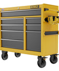 Built Tough Nine Drawer Tool Chest, 41 Inch Cabinet, 100 Pound Drawer Capacity, Garage Shop Storage System Compatible